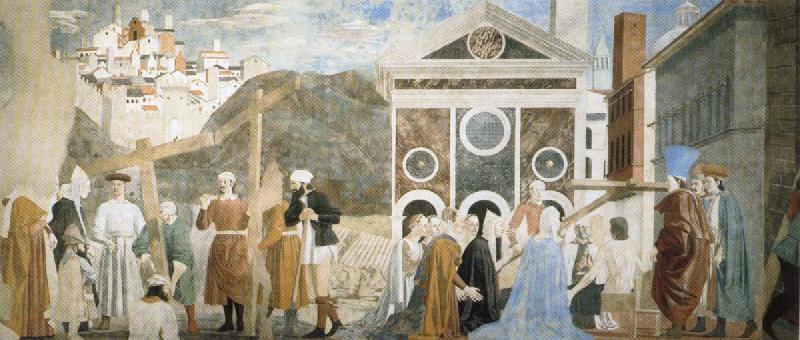 Piero della Francesca Discovery and Proof of the True Cross China oil painting art